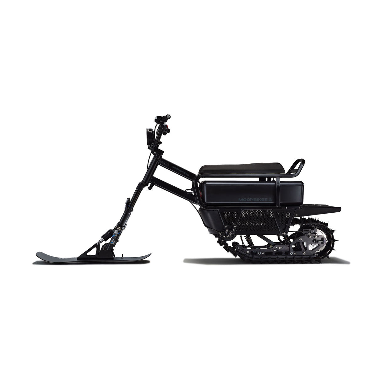 Moonbikes Electric Snowmobile Black