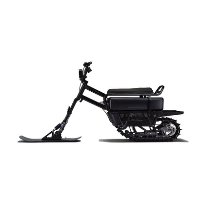 Moonbikes Electric Snowmobile Black